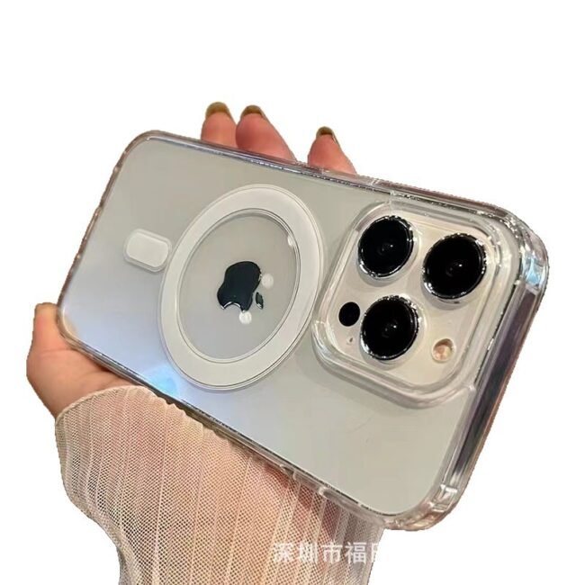 适用苹果17promax透明磁吸手机壳iphone17保护套pro防摔17Air17pm - 图片 5
