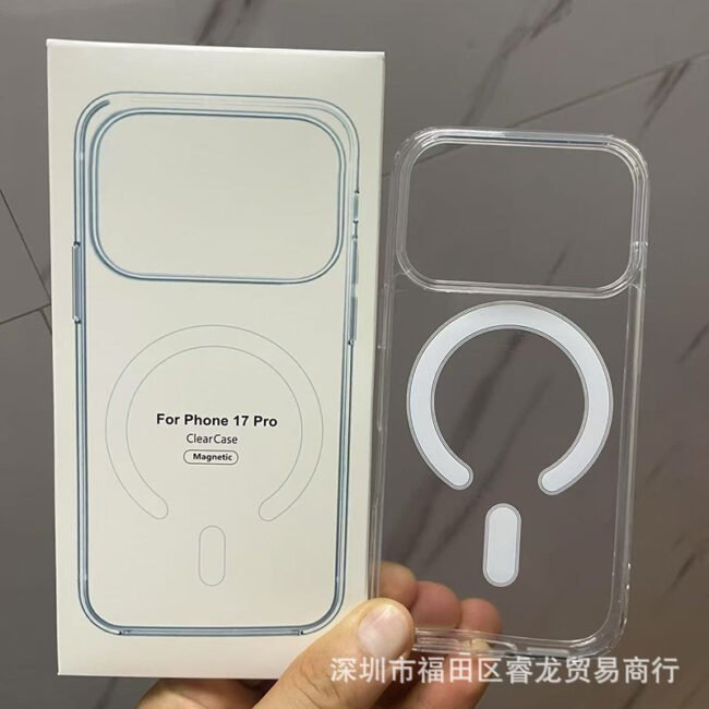 适用苹果17promax透明磁吸手机壳iphone17保护套pro防摔17Air17pm - 图片 2